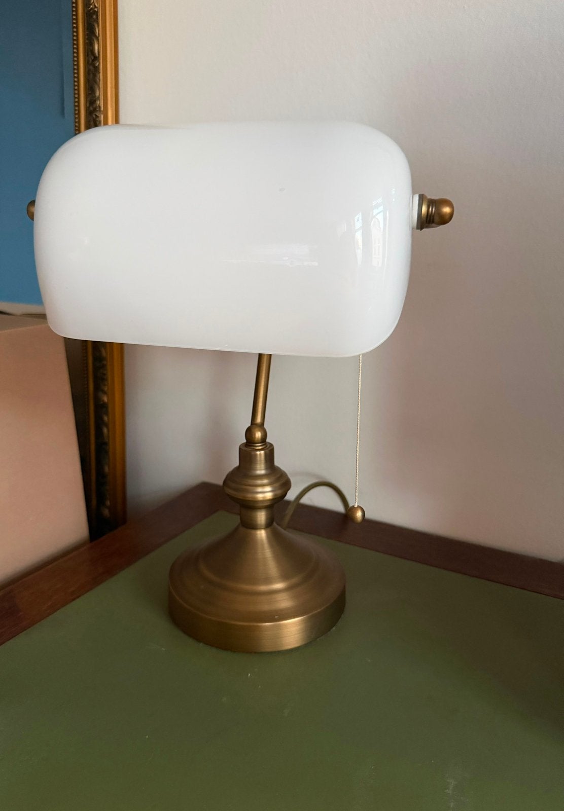 Bankierslamp, Ophalen, Gebruikt, Bankierslamp