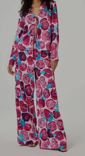 Fabienne Chapot BOWIE  Blouse + Palace broek 38 *~~nieuw~~*, Kleding | Dames, Verzenden, Nieuw, Maat 38/40 (M), Roze