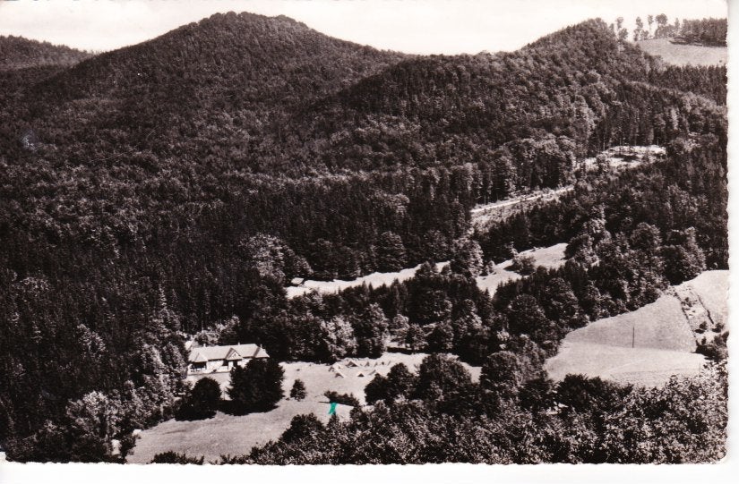 Stadtoldendorf - Blick zur Homburg.  04-10, Ophalen of Verzenden, 1940 tot 1960, Gelopen, Duitsland