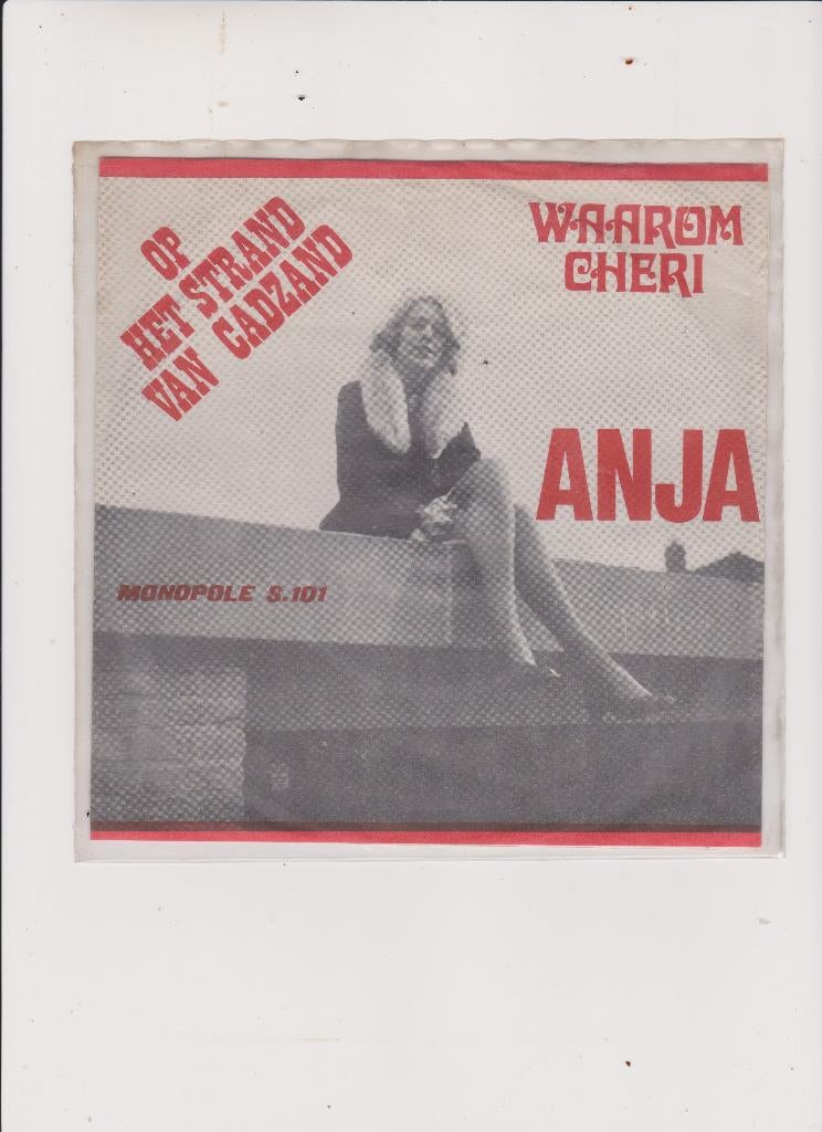 anja, Ophalen of Verzenden, Gebruikt, Overige formaten, Levenslied of Smartlap