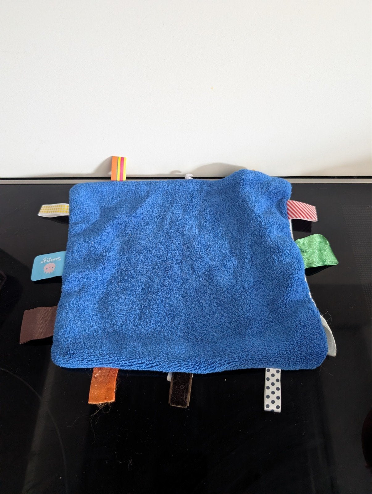 Snooze label doel Knuffel, knuffeldoek, Overige typen, Blauw, Ophalen of Verzenden, Klein (minder dan 20 cm)