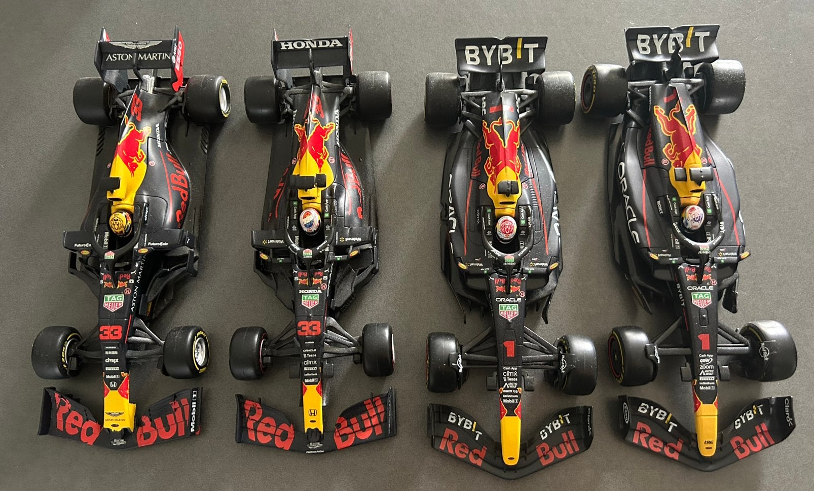 Max verstappen red bull auto’s, Ophalen, Zo goed als nieuw, Auto, Bburago