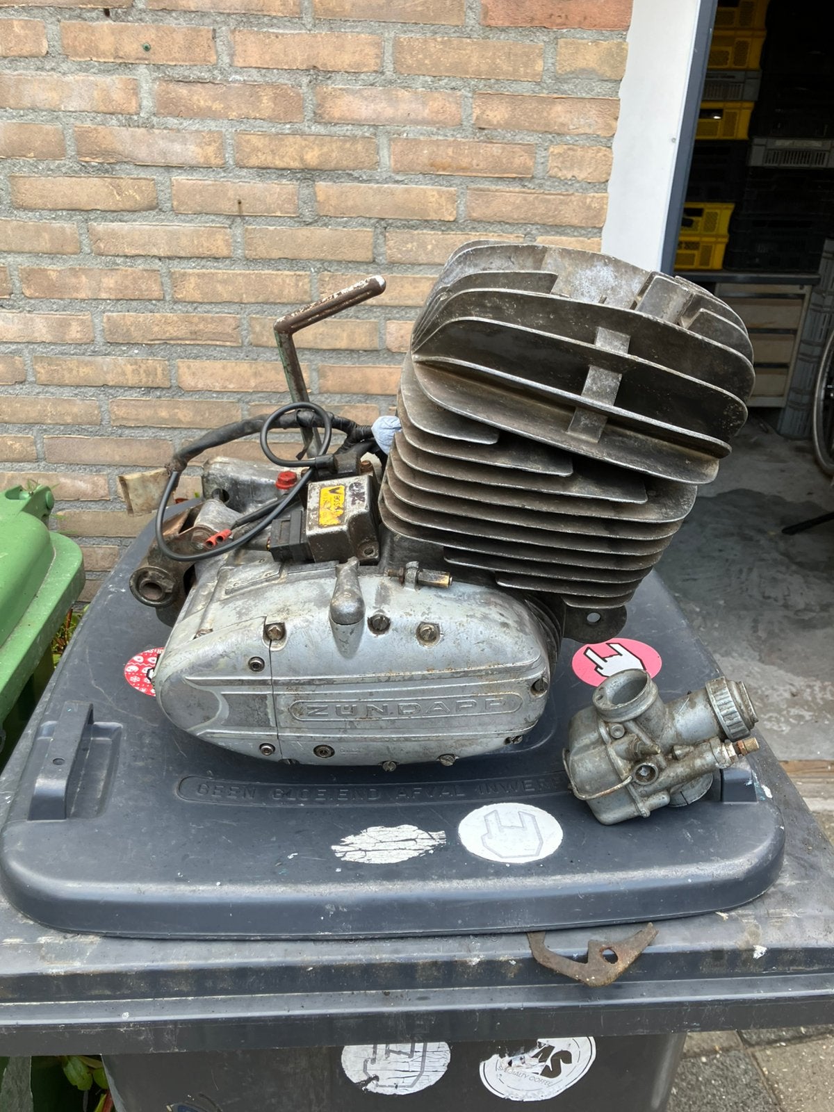 Zundapp 125 blok, Ophalen, Gebruikt, Blok