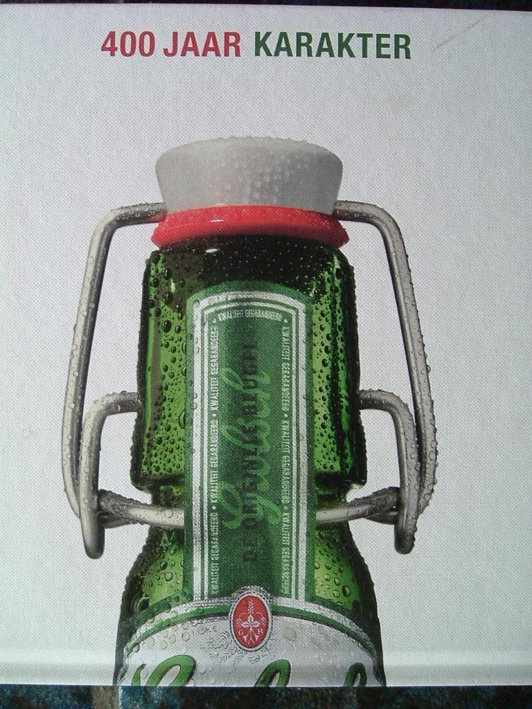 Grolsch 400 jaar karakter., Ophalen of Verzenden, Zo goed als nieuw, Overige typen, Grolsch