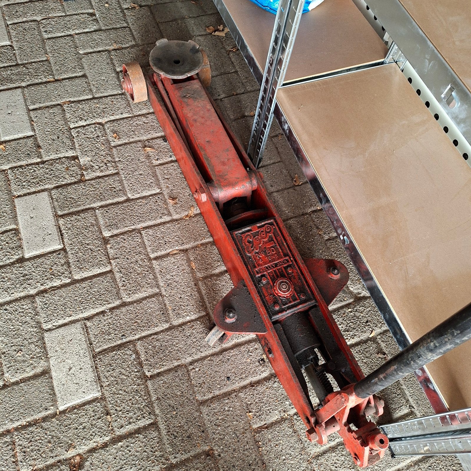 Epco Trolley Jack No 80 - 5 Ton Garagekrik, Ophalen