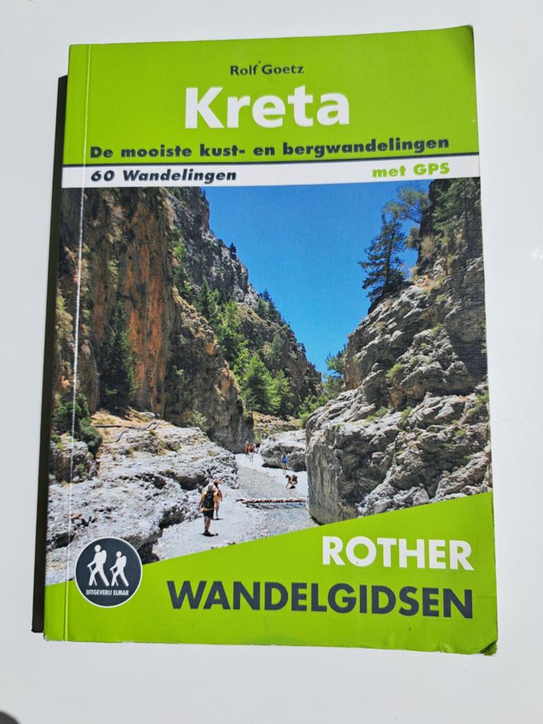 Rolf Goetz - Kreta, Boeken, Reisgidsen, Zo goed als nieuw, Fiets- of Wandelgids, Europa, Overige merken, Ophalen of Verzenden