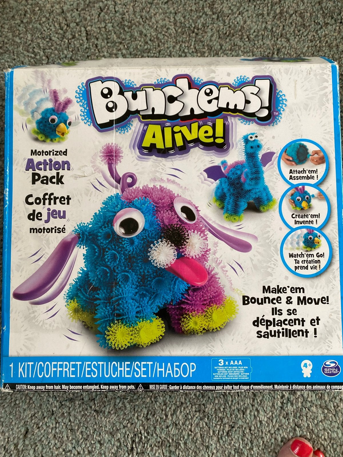 Bunchems Alive! Motorized Action Pack - Geen batterijen, Ophalen of Verzenden, Nieuw, Overige typen, Met wieltjes