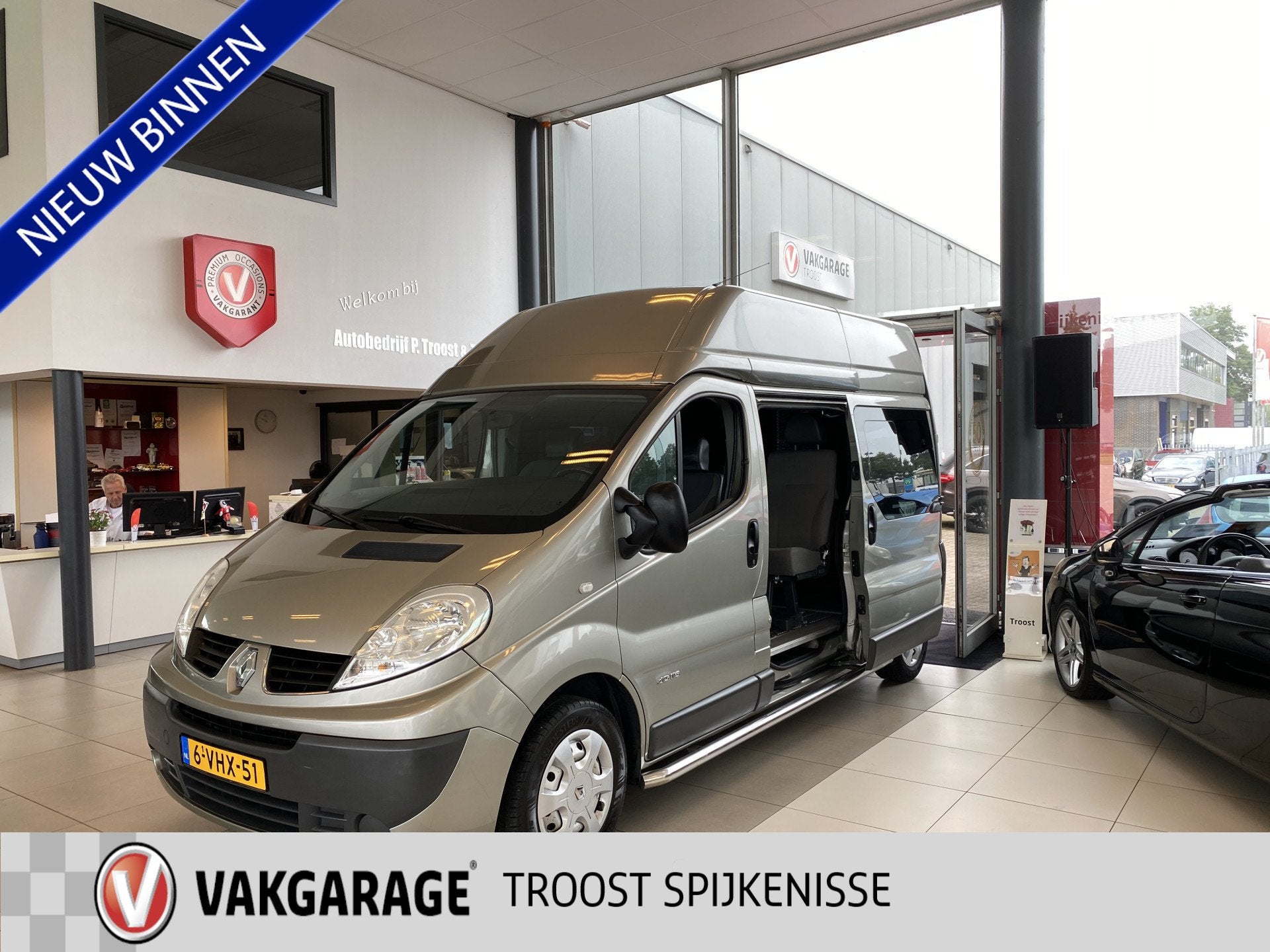 Renault Trafic 2.0 dCi T29 L2H2NL Auto,NAP Oke,Rolstoelauto, Auto's, Voorwielaandrijving, 12 maanden, Stof, 4 cilinders