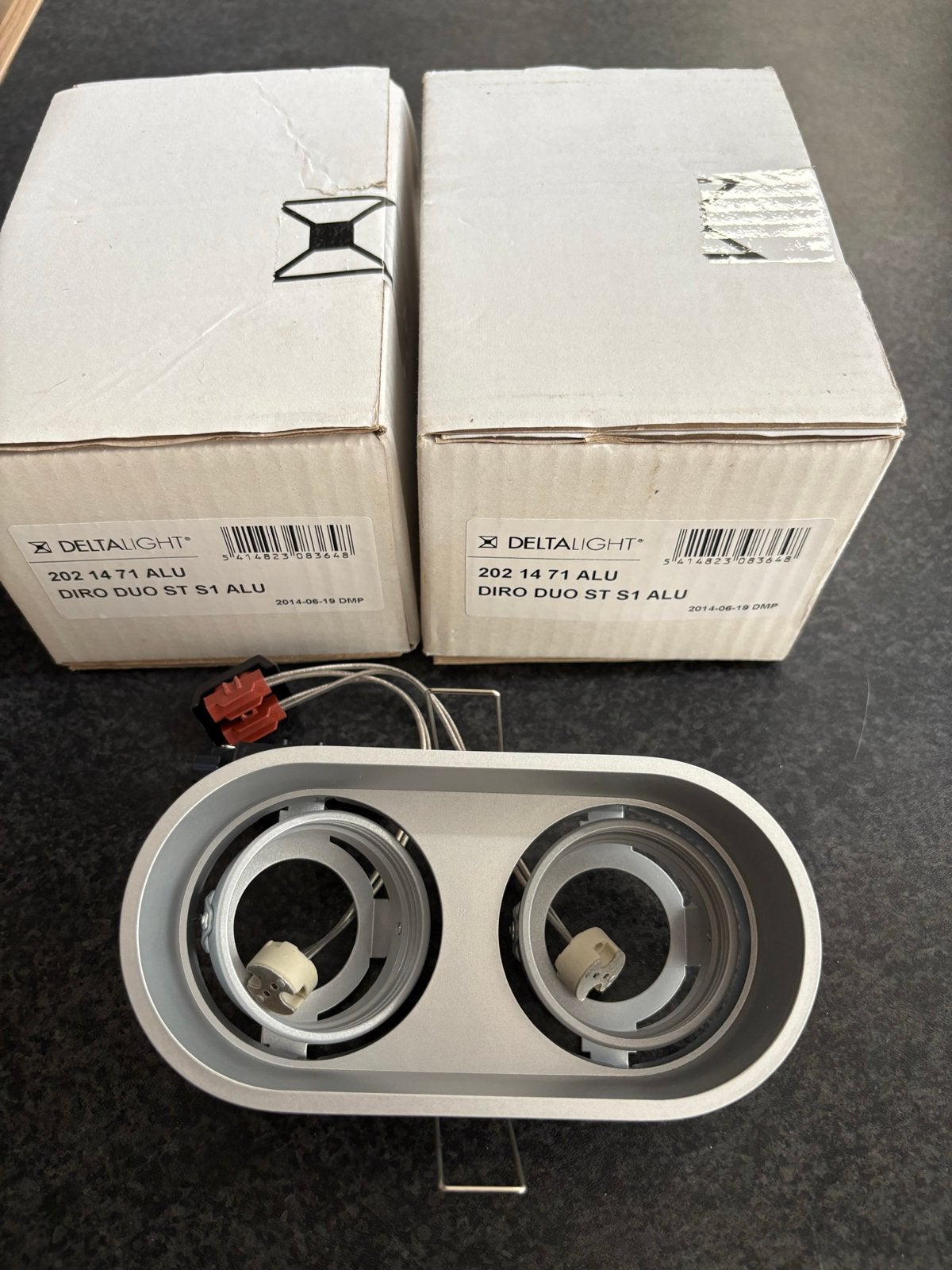 Diro Duo ST S1 Alu inbouwspot - Nieuw, Ophalen of Verzenden, Nieuw, 30 tot 60 watt, Overige typen