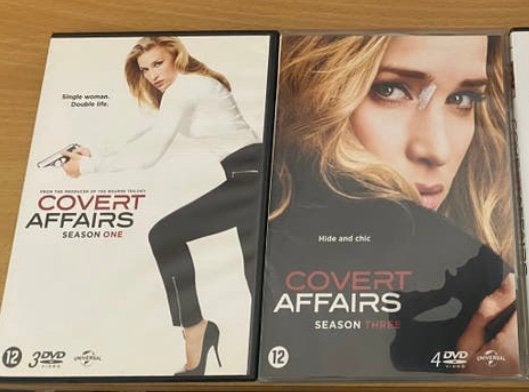 Covert Affairs (Seizoen 1 en 3), Engels, Nederlands, Drama, Ophalen of Verzenden