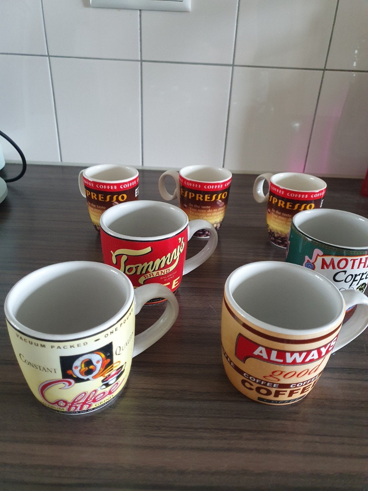 Koffie mokken en espresso kopjes, Ophalen, Overige stijlen, Kop(pen) en/of Schotel(s)