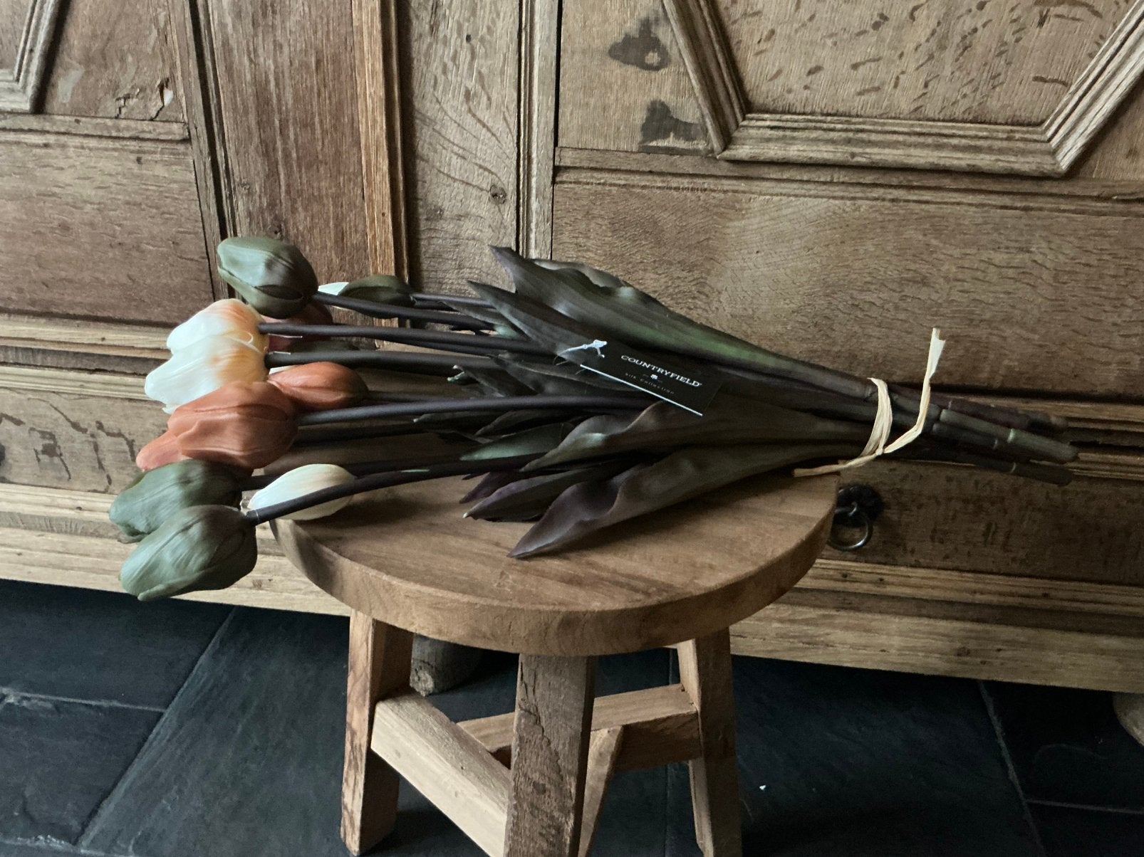 N9EUW 3 bos real touch tulpen kunstbloemen, Ophalen of Verzenden, Nieuw