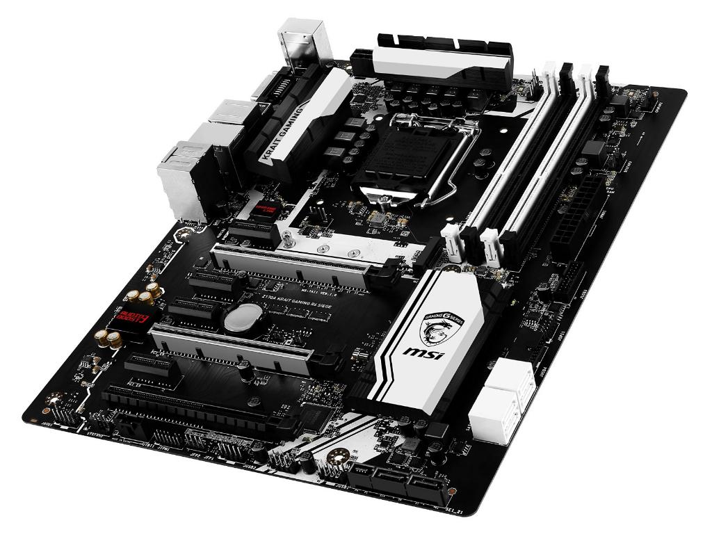MSI Z170A KRAIT GAMING R6 SIEGE Moederbord, LGA 1151, DDR4, Ophalen of Verzenden, Zo goed als nieuw