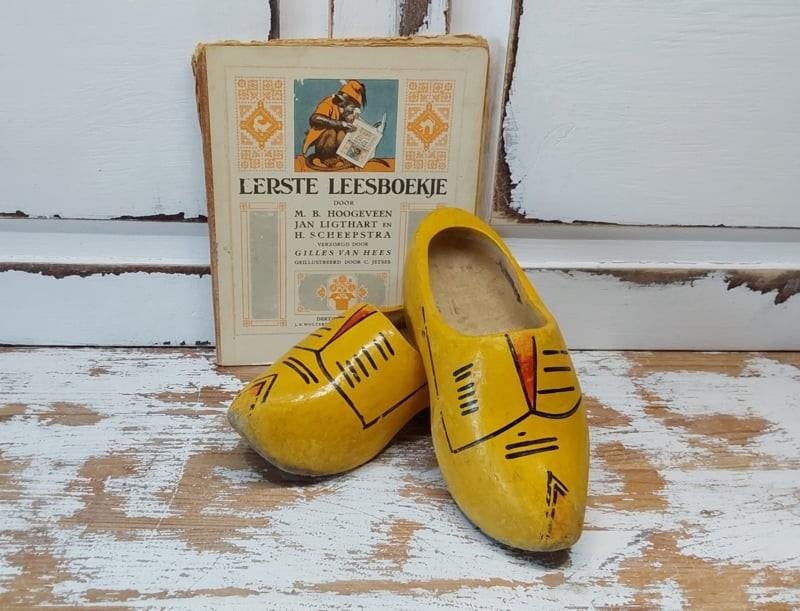 Oude Hollandse kinderklompjes, Antiek en Kunst, Ophalen of Verzenden