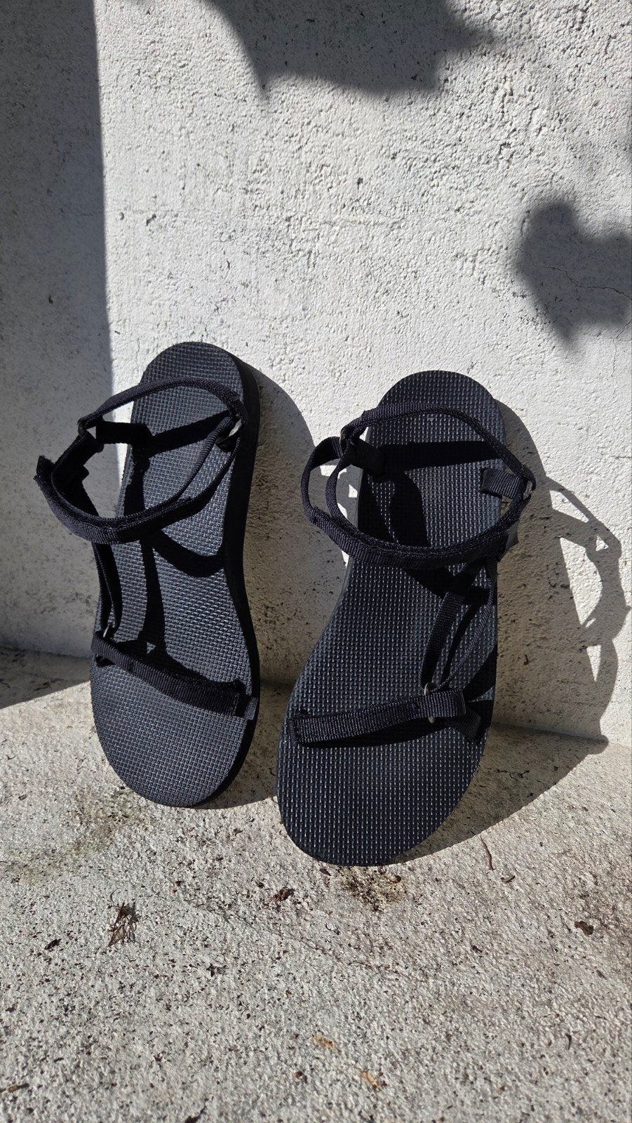 Teva Zwarte Sandalen - Maat 39/40, Kleding | Dames, Zwart, Zo goed als nieuw, Teva, Sandalen of Muiltjes