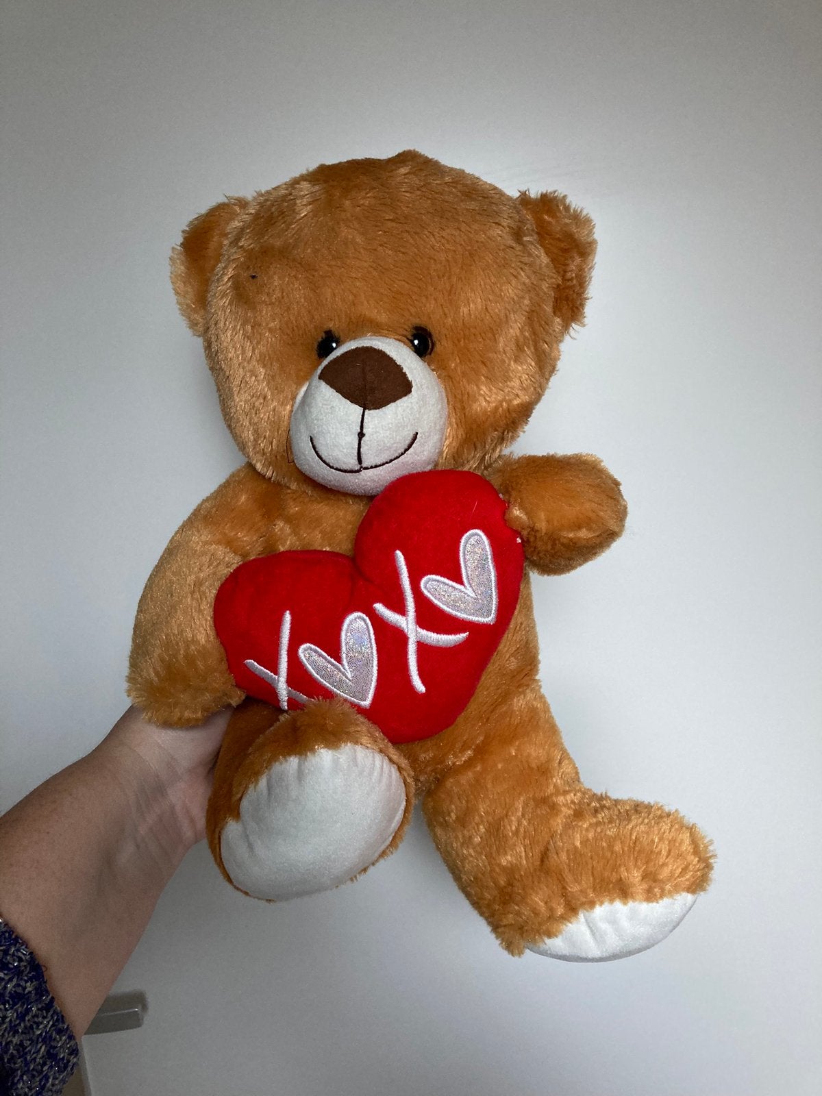 Teddy beer - I love you, Beer, Ophalen of Verzenden, Zo goed als nieuw, Met kleding of accessoire