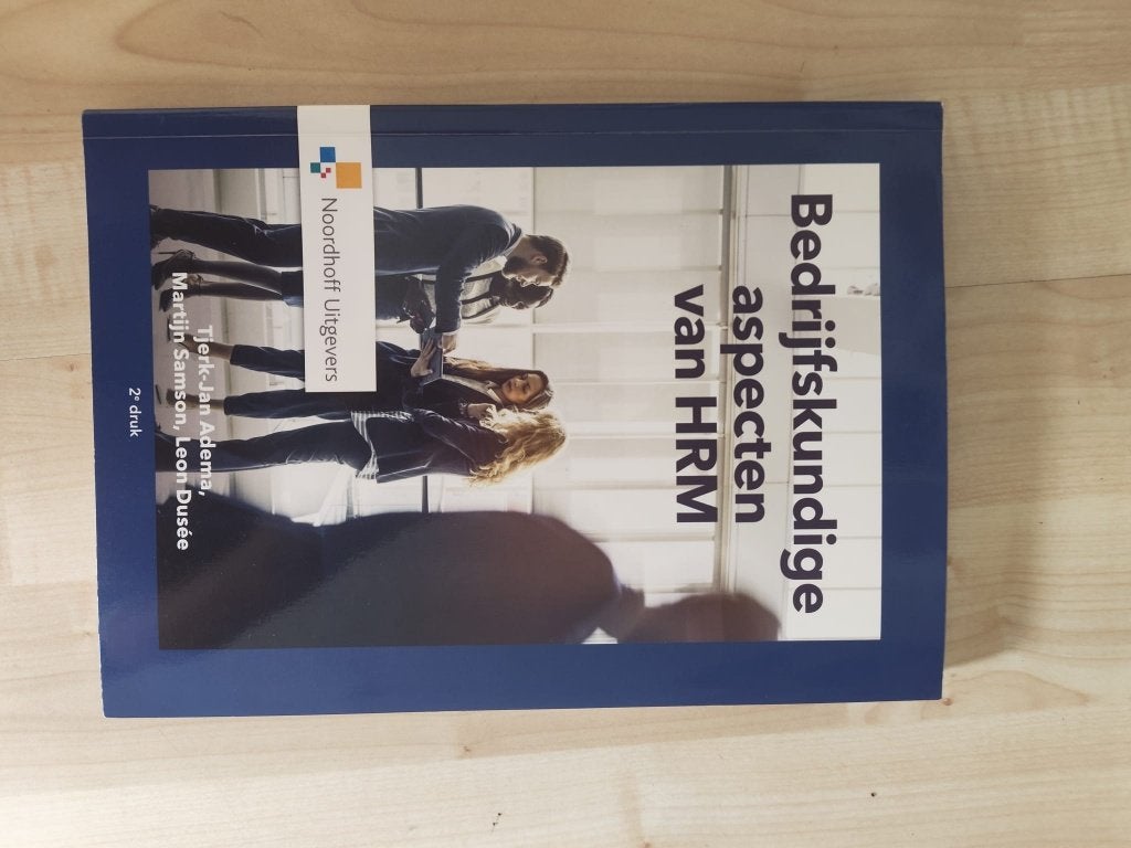 Bedrijfskundige aspecten van HRM - 9789001875916, Boeken, Ophalen, Zo goed als nieuw, Overige niveaus