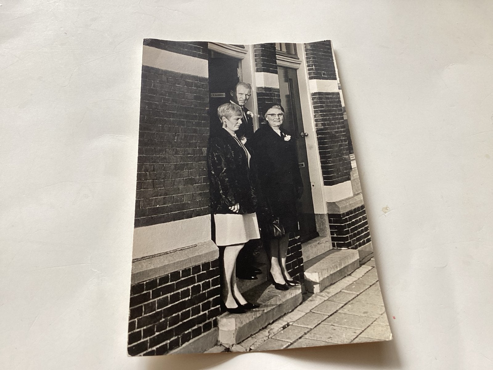Vintage foto van bruiloft in Rotterdam, jaren '60, 1960 tot 1980, Gebruikt, Foto, Ophalen of Verzenden