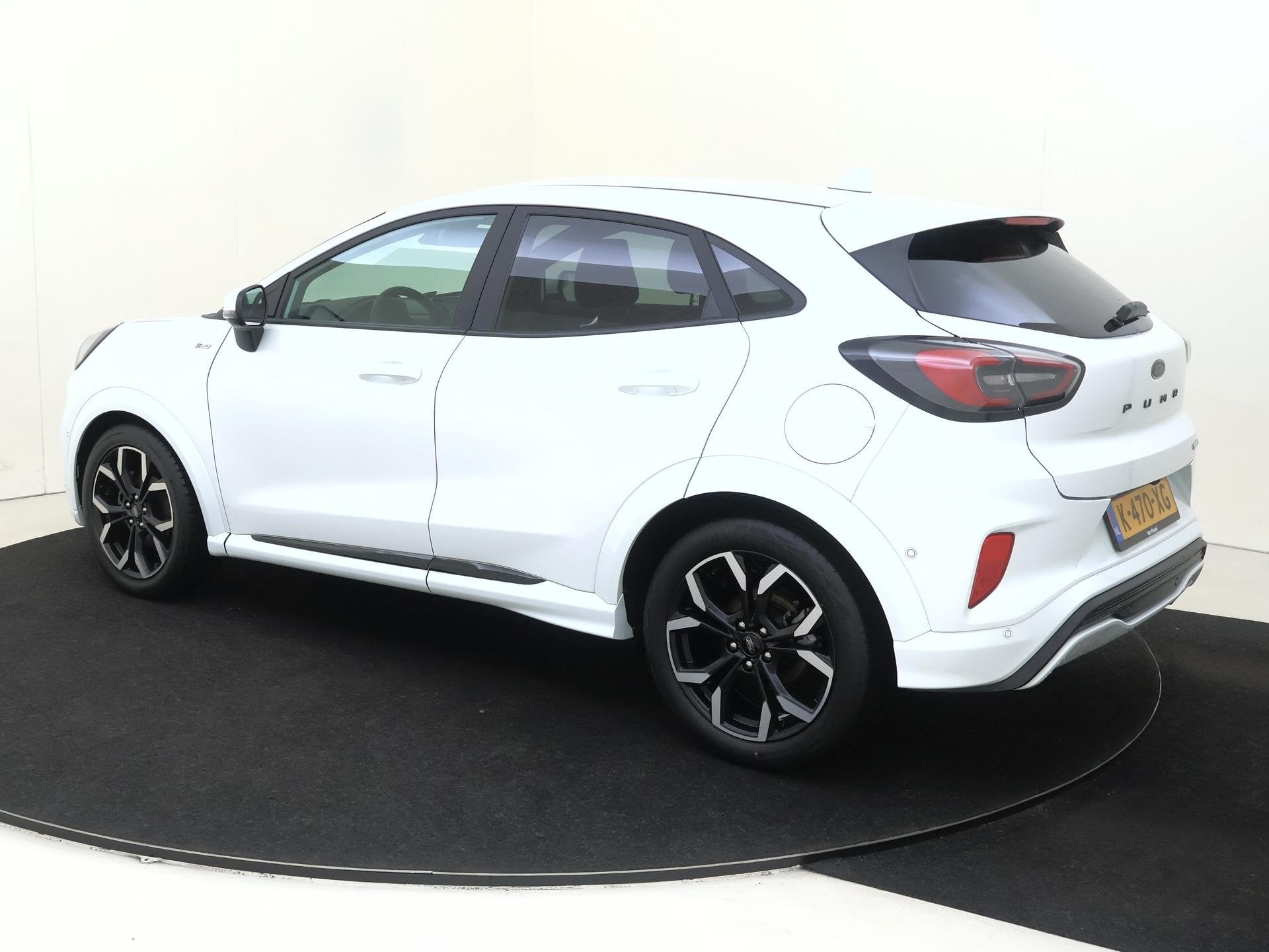 Ford Puma 1.0 EcoBoost Hybrid ST-Line X | Airco automatisch, Auto's, Voorwielaandrijving, Leder en Stof, Bedrijf, 3 cilinders