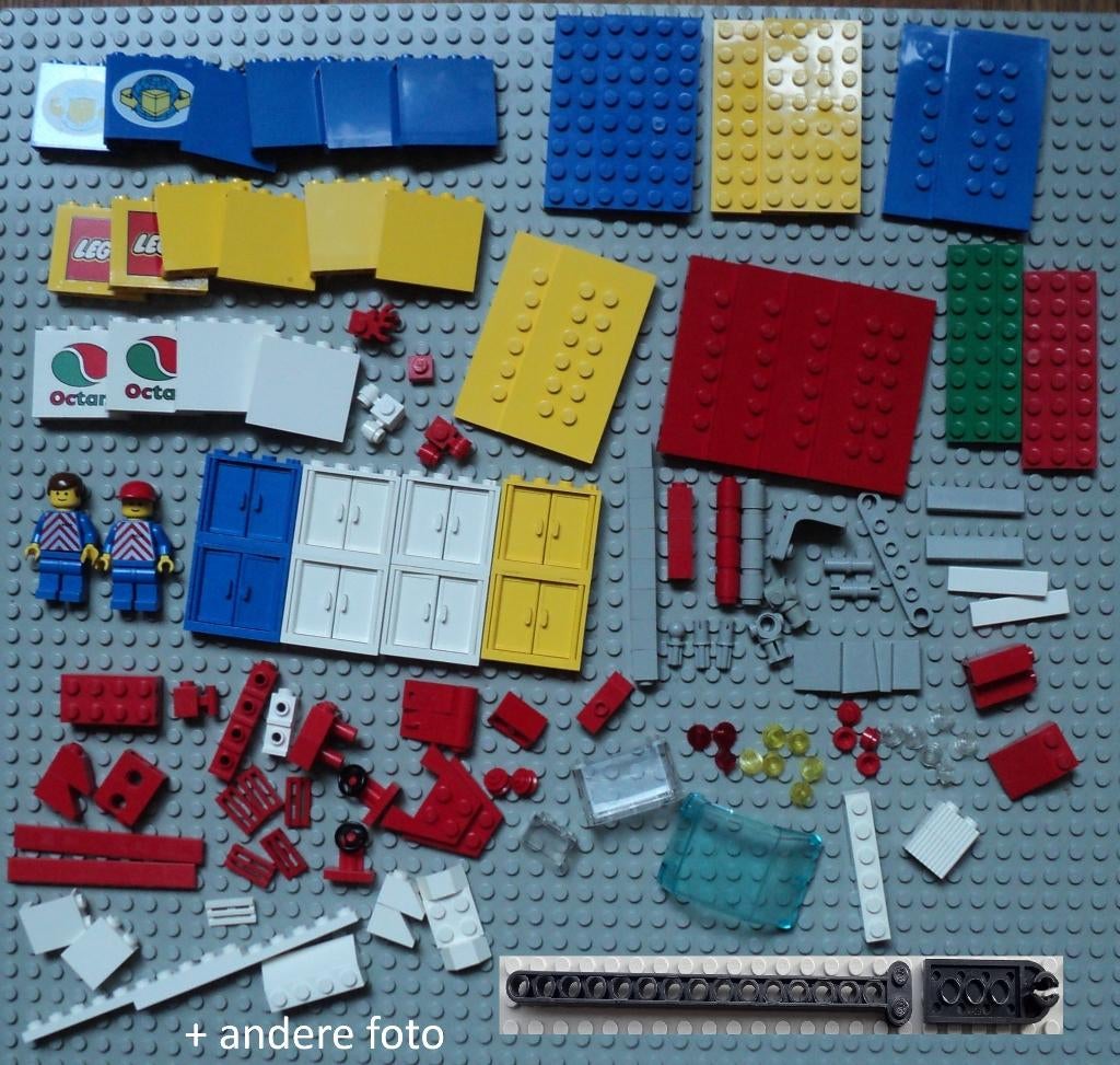 4549 (1) Container Double Stack onderdelen, Kinderen en Baby's, Speelgoed | Duplo en Lego, Ophalen of Verzenden, Gebruikt