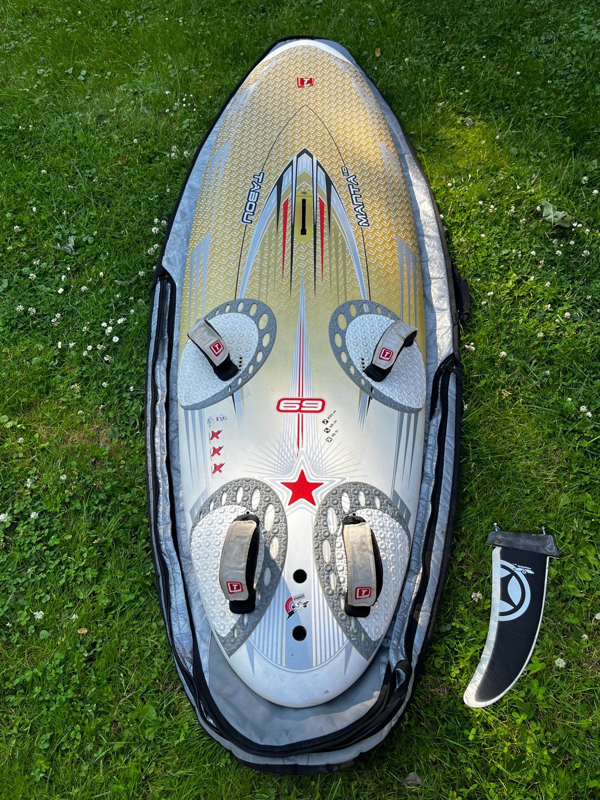 Tabou Manta 110L + vin + bag, Watersport en Boten, Ophalen, Tabou, Minder dan 250 cm, 6.5 m² tot 8 m²