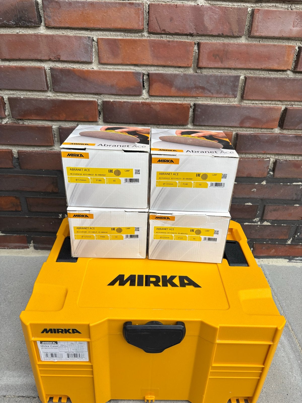 Mirka Abranet Ace schuurpads en Mirka Systainer, Ophalen, Nieuw, Minder dan 600 watt, Overige typen