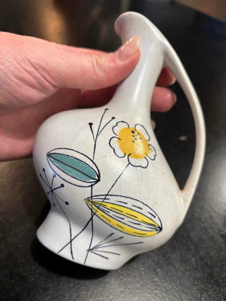 Vintage Flora Gouda Holland vaasje – Decor Paima (Model 924), Ophalen