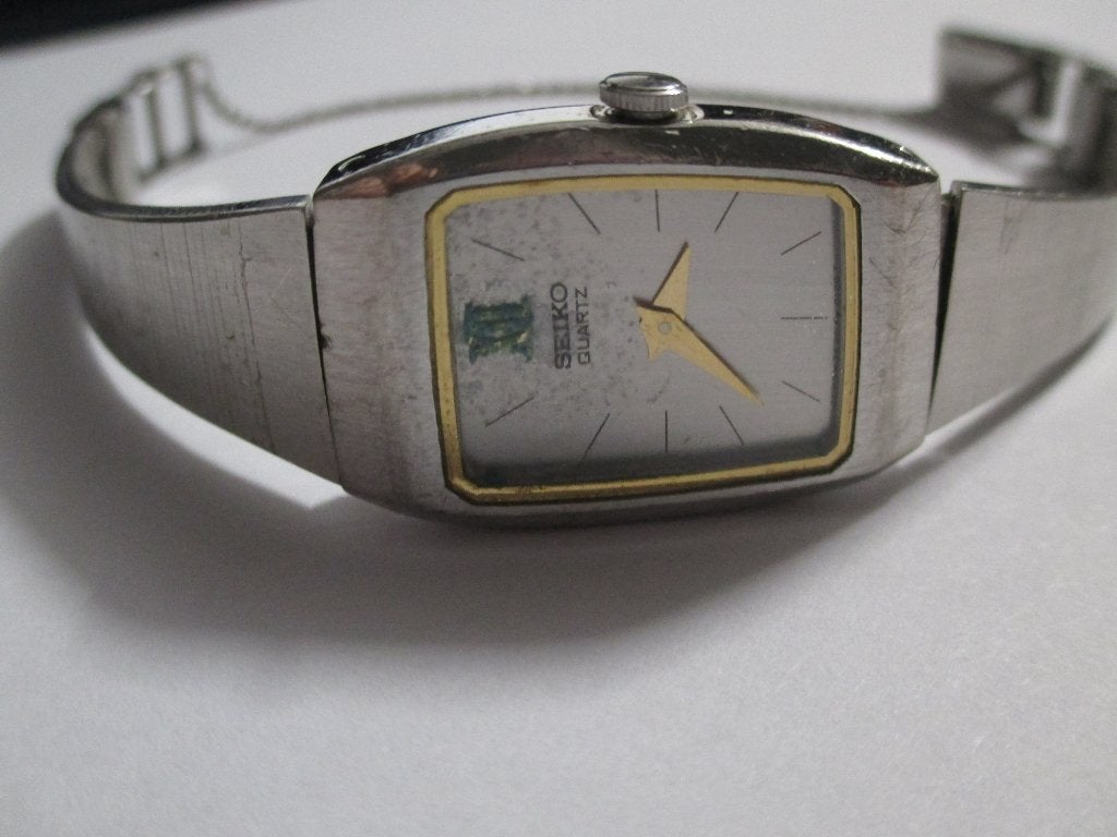 SEIKO POP, VINTAGE 100%TOP, NIEUWE BATTERY 17-07-26 ,ZILVER, Sieraden, Tassen en Uiterlijk, Horloges | Dames, Gebruikt, Staal