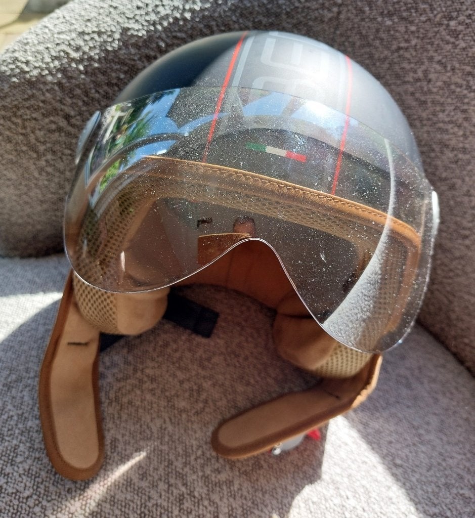 Brommer helm BEON ECE R 22-05 gebruikt, Fietsen en Brommers, Brommerhelmen, Ophalen, Gebruikt, Extra large of groter, BEON