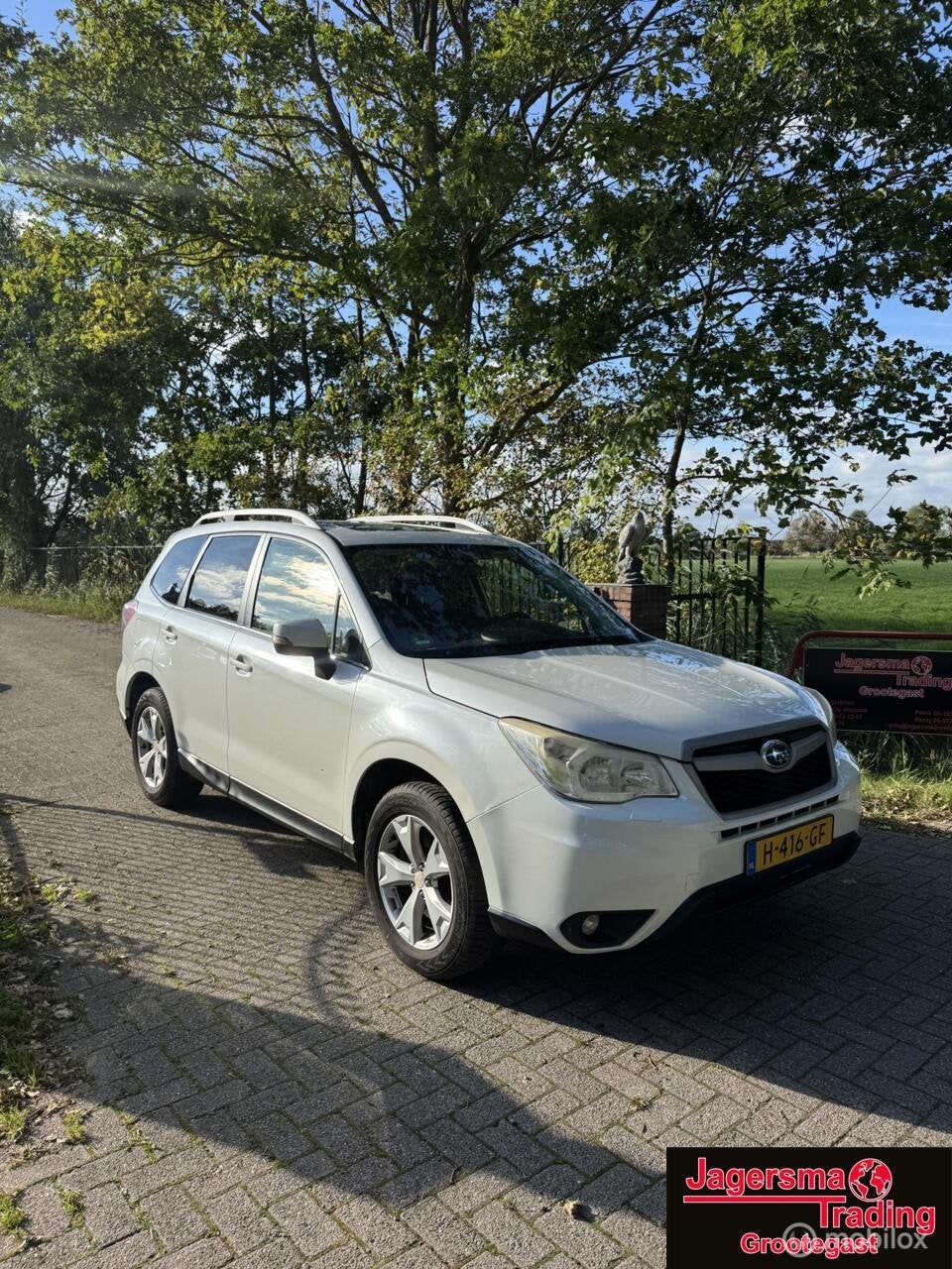 Subaru Forester 2.0 D Luxury Plus, Gebruikt, 4 cilinders, 2000 kg, Wit