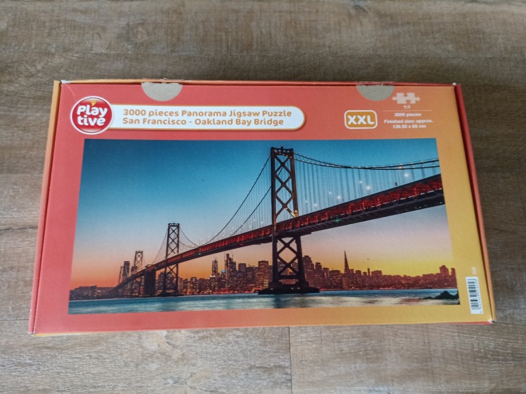 Puzzel 3000 stukjes, Ophalen, Meer dan 1500 stukjes, Zo goed als nieuw, Legpuzzel