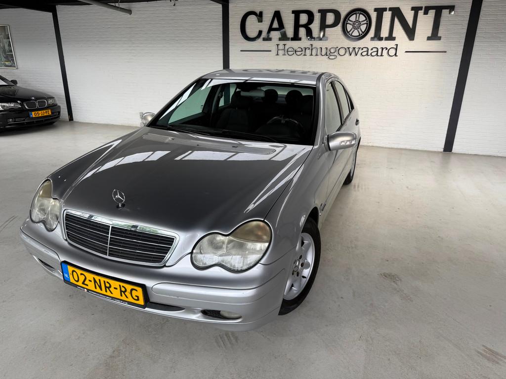Mercedes-Benz C-klasse 180 K. Classic 2004 Nette Auto NAP IN, 13 km/l, Achterwielaandrijving, Gebruikt, 1796 cc