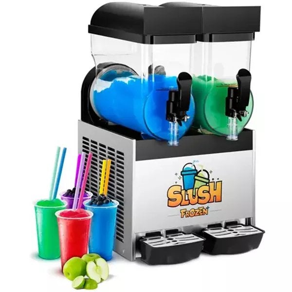 Slush Puppy machine 2 x 12 liter te huur, Ophalen, Zo goed als nieuw, Overige