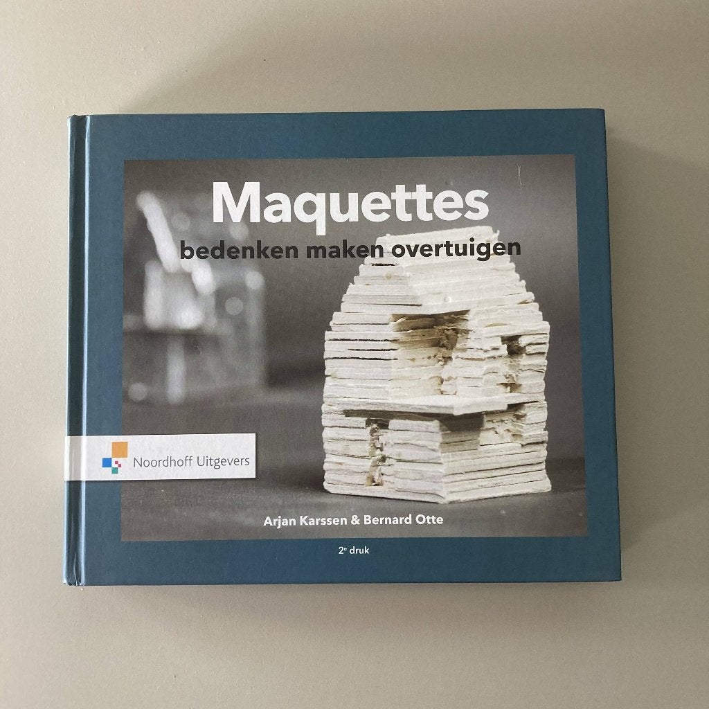 Maquettes: bedenken, maken, overtuigen, Zo goed als nieuw, Noordhoff Uitgevers, Beta, HBO