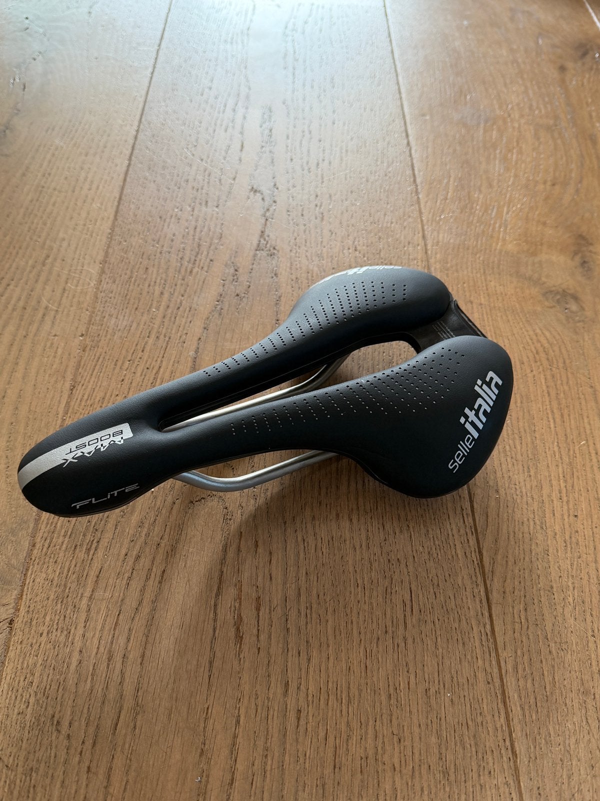 Selle Italia Max Flite boost L3, Zo goed als nieuw, Gravelbike, Zadel, Titanium