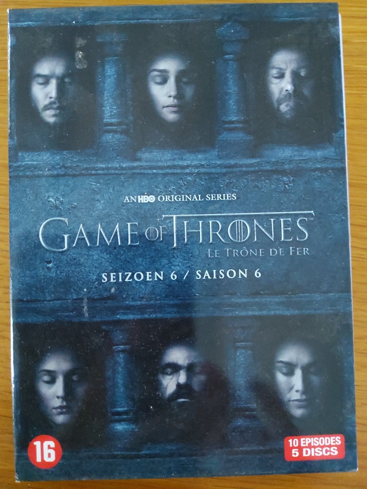 Game of Thrones Seizoen 6 DVD - HBO Original Series, Bonusmateriaal, Vanaf 16 jaar, Science Fiction en Fantasy, Italiaans
