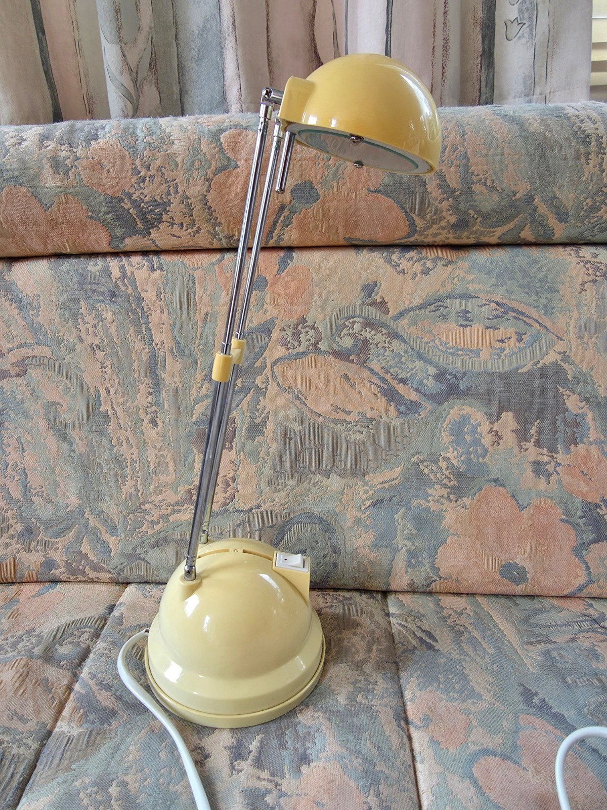 Vintage Gemex DHG1101 Telescoop Lamp - Retro Geel, Antiek en Kunst, Ophalen of Verzenden