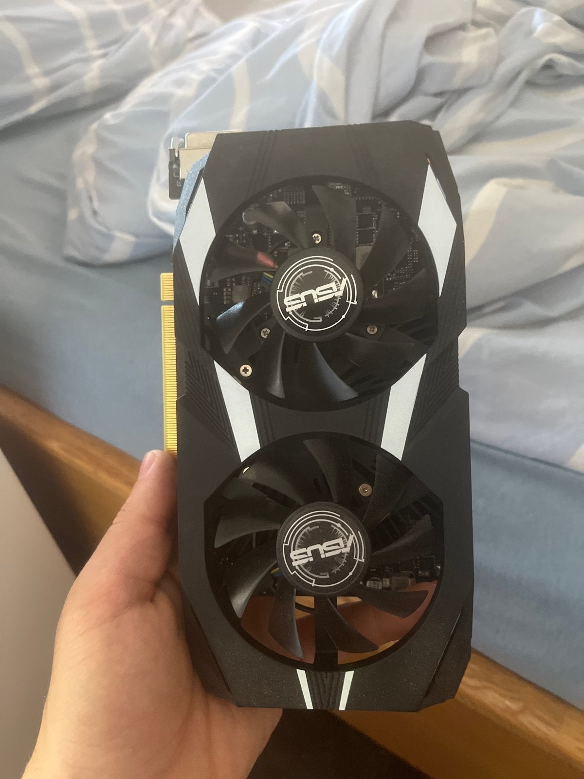 ASUS DUAL-GTX1650-O4G Grafische Kaart - Ongetest, Computers en Software, Videokaarten, Ophalen, PCI-Express 3, Gebruikt, HDMI