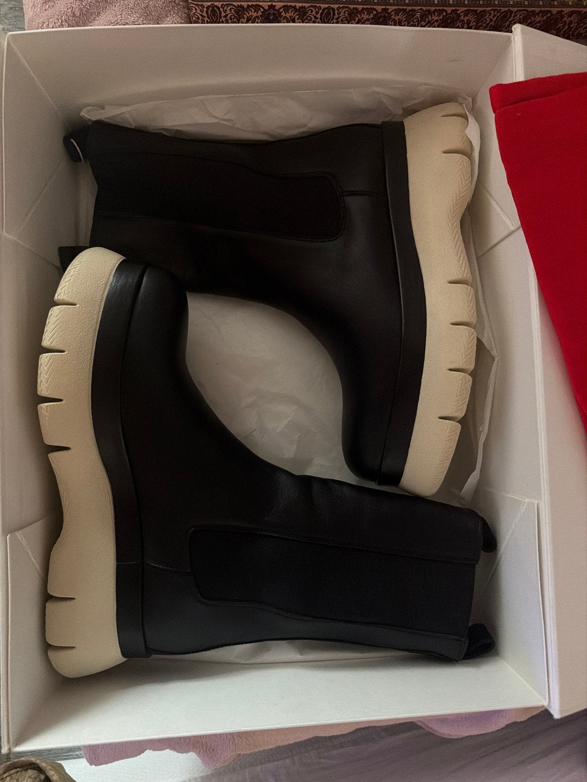 Isabel Marant MAAT 39 Chelsea boots met plateauzool, Kleding | Dames, Schoenen, Ophalen, Nieuw, Zwart, Lage of Enkellaarzen