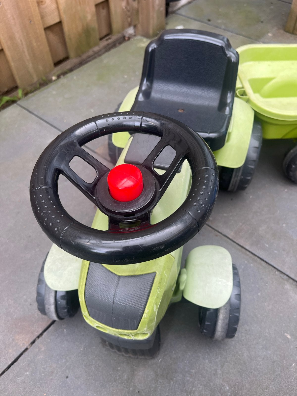 Kindertractor met aanhanger - Gebruikt, Ophalen, Gebruikt