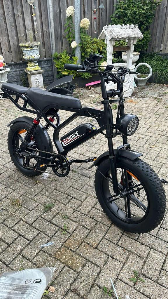Fatbike met kinderzitje voorop - Zo goed als nieuw, Fietsen en Brommers, Elektrische fietsen, Ophalen, Zo goed als nieuw, Overige merken