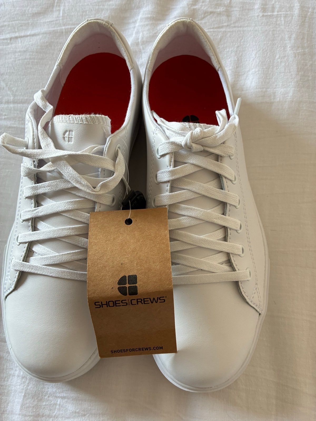 Witte Damessneakers - Shoes For Crews, Verzenden, Wit, Nieuw, Sneakers of Gympen