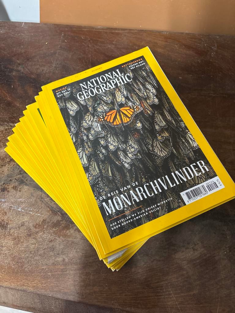 National Geographic Tijdschriften - Jaargang 2024 (11 stuks), Ophalen of Verzenden, Gelezen, Wetenschap en Natuur