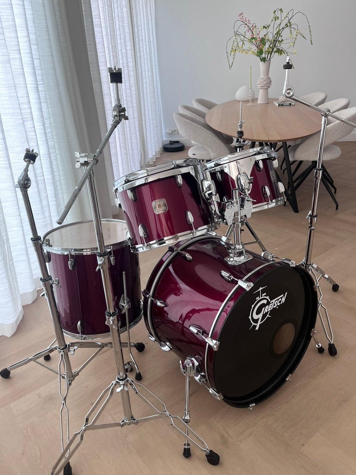 Drumstel Gretsch vroege Catalina, Ophalen, Zo goed als nieuw, Overige merken