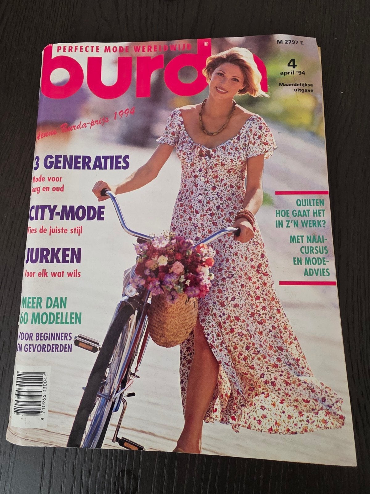Burda modeblad april 1994, Vrouw, Overige typen, Gebruikt, Burda
