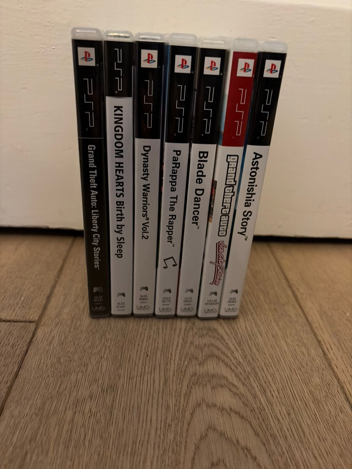 PSP Games Bundel - Grand Theft Auto, Kingdom Hearts, PaRappa, Gebruikt, Verzenden, Overige genres, 1 speler
