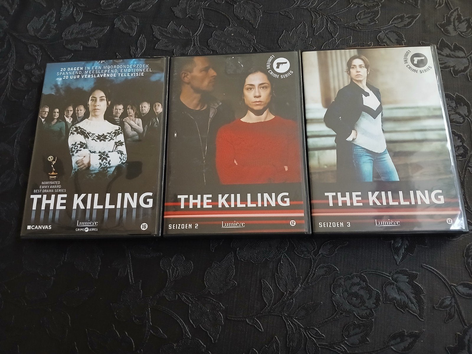 The Killing - Complete Serie (Seizoen 1, 2, 3) DVD Boxset, Ophalen, Vanaf 16 jaar, Nederlands, Zo goed als nieuw