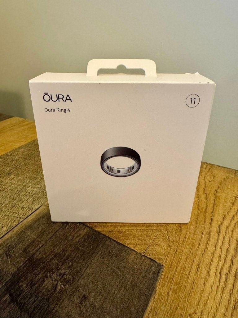 Oura Ring 4 Stealth - ongeopende verpakking, Oura, Zwart, IOS, Nieuw