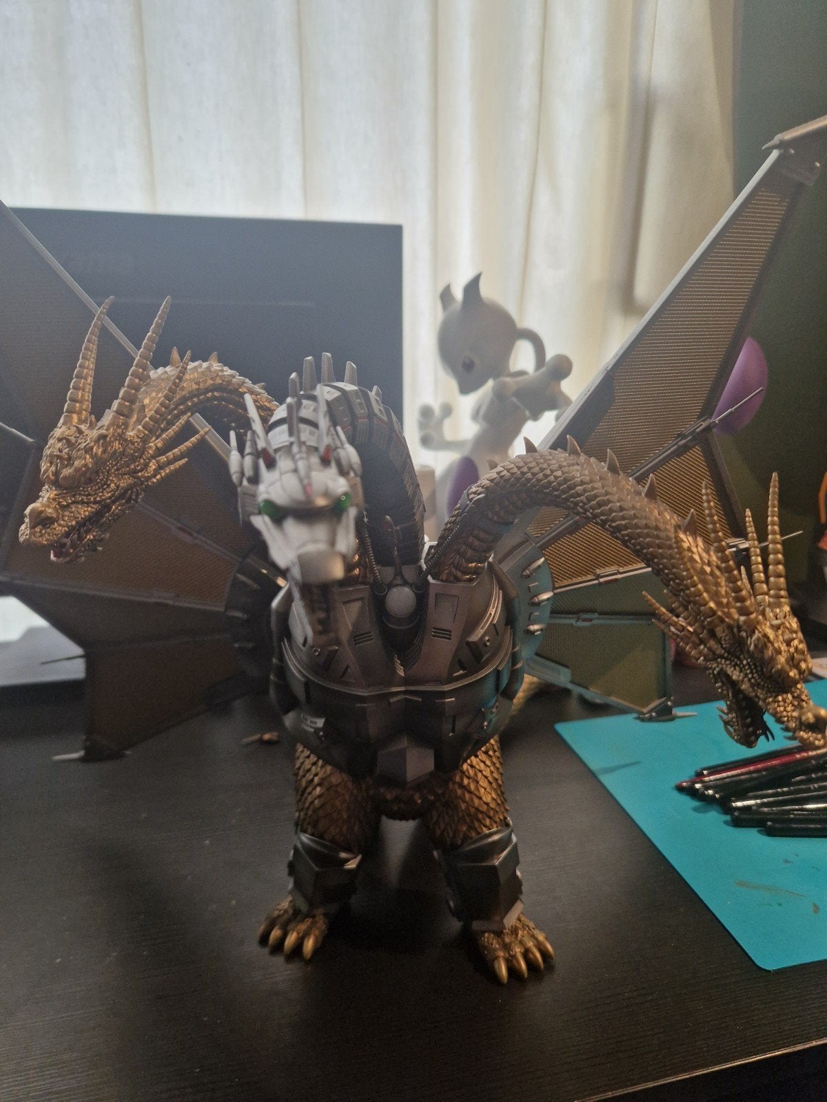 Ichibansho Sofvics Figure Godzilla Mecha-King Ghidorah (1991, Ophalen, Zo goed als nieuw