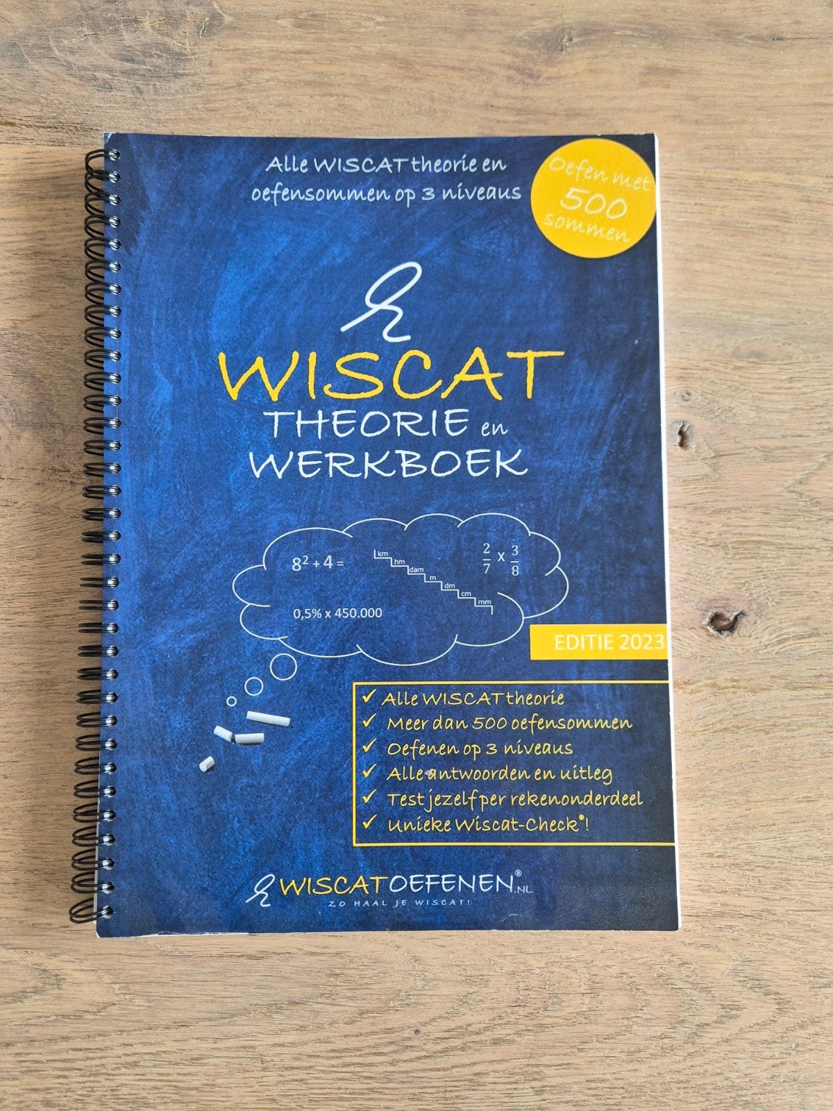 WISCAT Theorie- en Werkboek - Oefen voor je WISCAT toets, Boeken, Studieboeken en Cursussen, Ophalen of Verzenden, Zo goed als nieuw